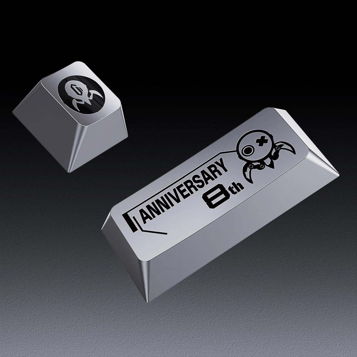 8th Anniversary Metal Keycap