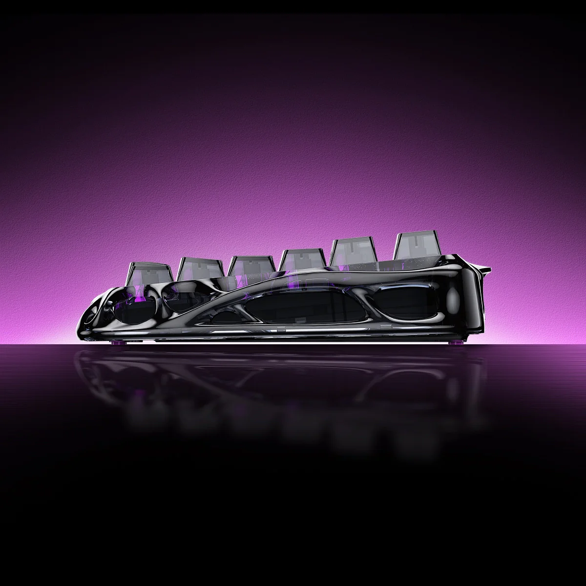 Mercury V75 Lite - Transparent Black - Image 4