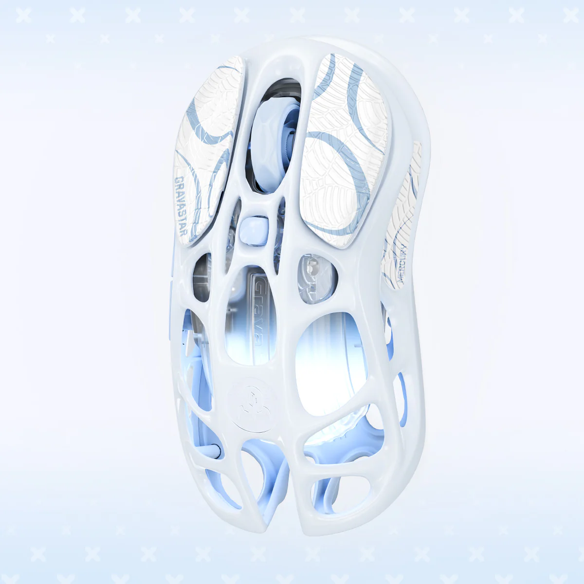 GravaStar Pro Gaming Set - Ice Blue - Image 8