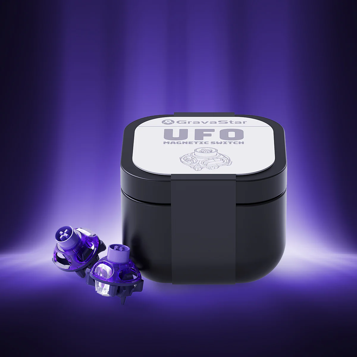 GravaStar UFO Magnetic Switch - Hall Effect Gaming Switches - Image 13