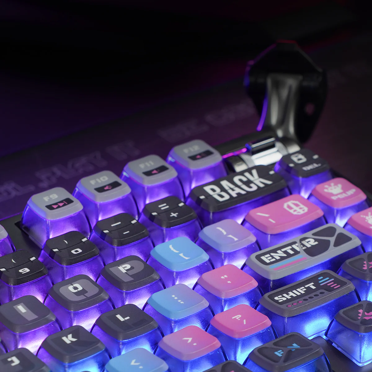 Keycaps-Cyberpunk (US Only) (Keyboard Not Included) - Image 6