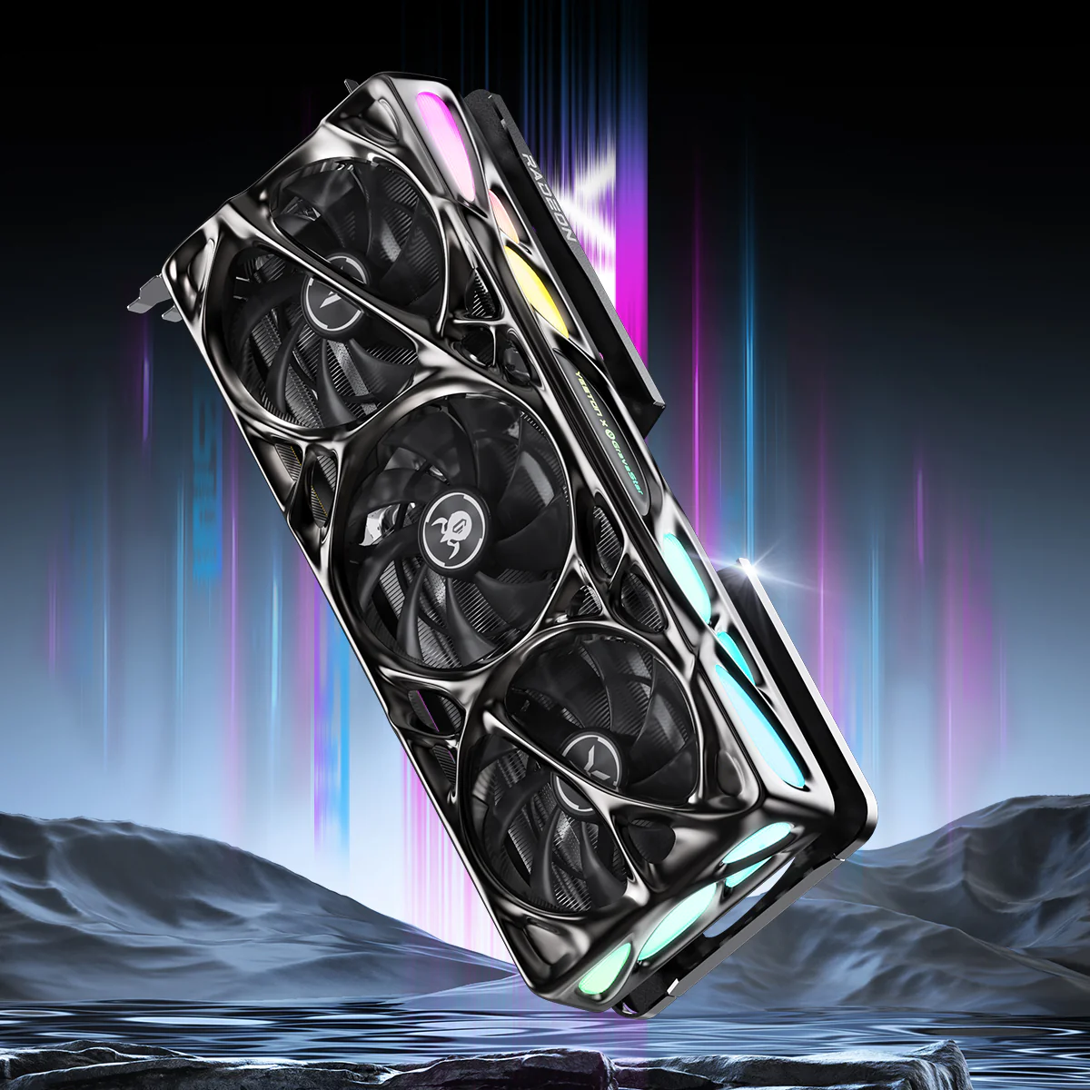 Yeston x GravaStar AMD RADEON RX 9070 XT 16G GDDR6 Mercury Nova OC (US Only) - Image 2