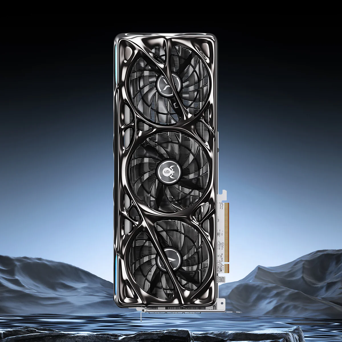 Yeston x GravaStar AMD RADEON RX 9070 XT 16G GDDR6 Mercury Nova OC (US Only) - Image 3