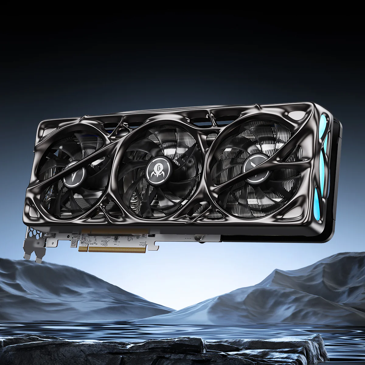 Yeston x GravaStar AMD RADEON RX 9070 XT 16G GDDR6 Mercury Nova OC (US Only) - Image 4