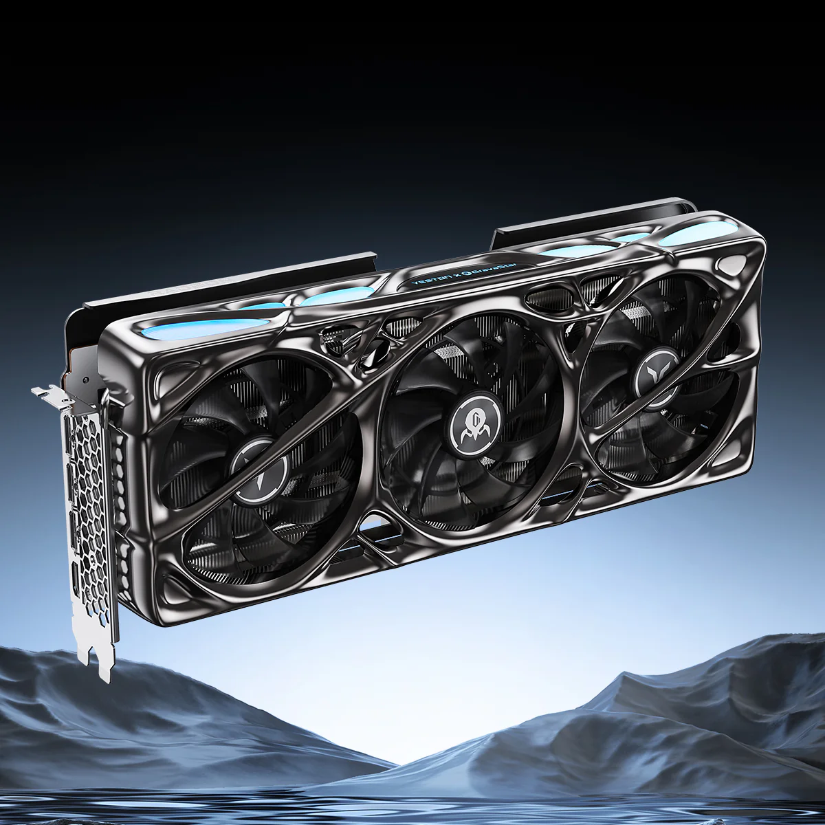 Yeston x GravaStar AMD RADEON RX 9070 XT 16G GDDR6 Mercury Nova OC (US Only) - Image 8